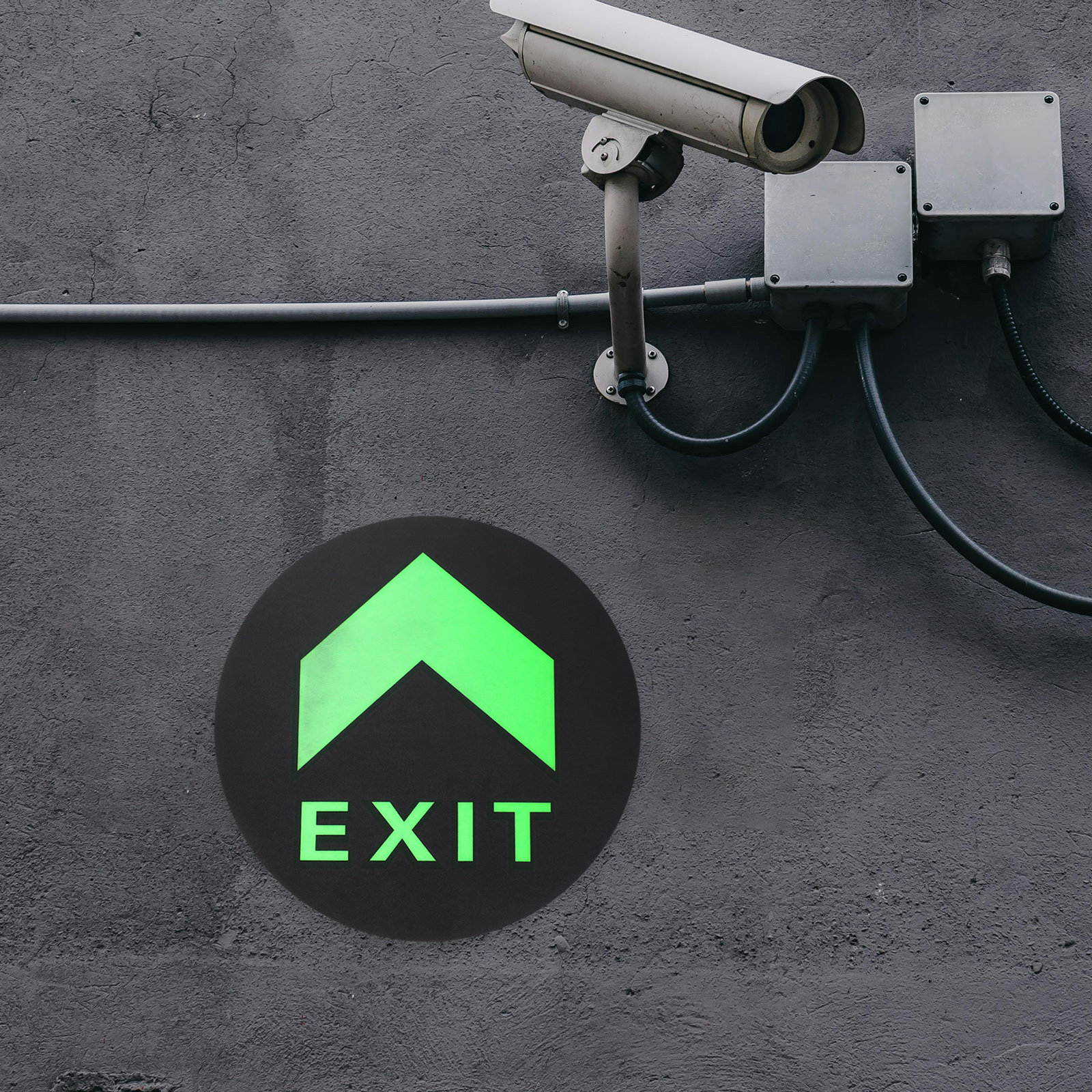 5Pcs Exit Sign Stickers Night  - Emergency Exit Sign recensie en prijs