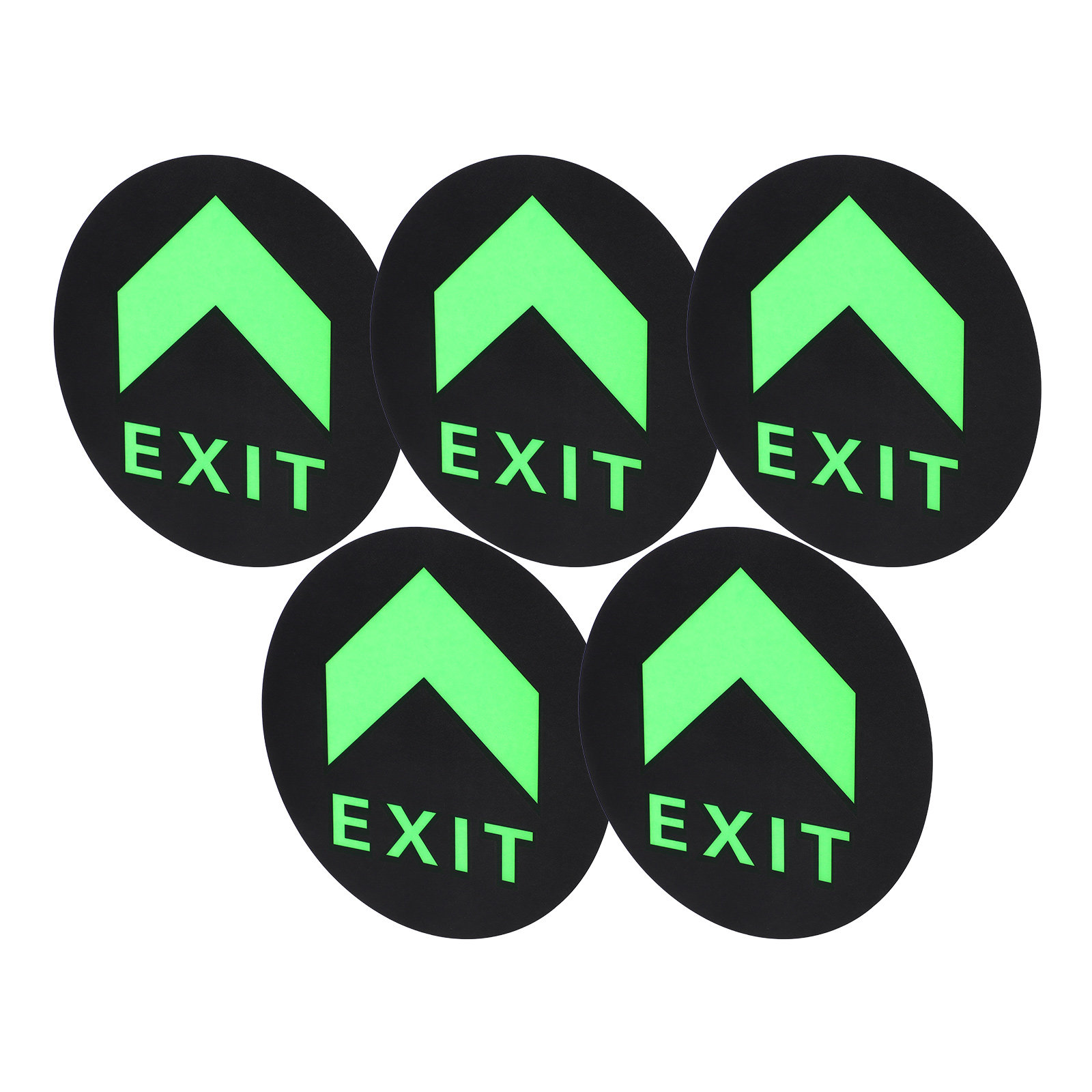 5Pcs Exit Sign Stickers Night  - Emergency Exit Sign recensie en prijs